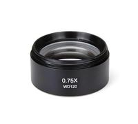 Barlow Lens Stereo Microscope Lens, Accessories Auxiliary Objective Lens 48mm 0.3X 0.5X 0.7X 0.75X 1X 1.5X 2X(0.75X)