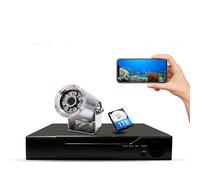Barlus POE Underwater Camera System with 1TB HDD Underwater IP Camera HD Surveillance Night Vision Easy Remote Access with 32ft Cable