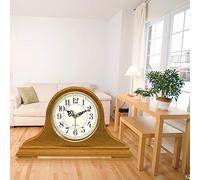 Barm Fireplace Clock Living Room Fireplace Clocks Modern mantel clock with radio controlled quartz battery