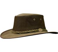 Barmah Foldaway Cooler Hat. Colour Hickory, Size Small (Large)