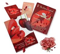 BARMI Adult Sexual Position Card The Fun and Passion Excited & Exhausted Couples Drinkig Game with Illustrated Bedroom Battle Cards