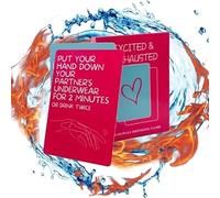 BARMI Wordy Romance Word Games to Enhance on Date Nights with Excited and Exhausted Card Game and Romantic Twists, Fostering Passion