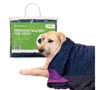 BARMY Weighted Blanket for Dogs with Washable Cover (3 Sizes) Thunder Blankets for Dogs, Water-Resistant Inner Blanket, Calming Aid for Dogs for Travel, Anxiety & Weather