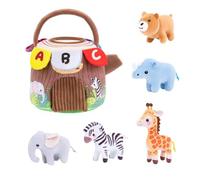Barn Animal Toys Kids Barn Sensory Learning Figurine Set
