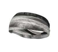 Barn Black and White Sports Headbands for Men Women Moisture Wicking Workout Sweatbands Elastic Non Slip Sweat Bands Fashion Wide Hair Bands for Running Fitness Yoga Cycling