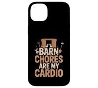 Barn Chores Are My Cardio - Funny Farming Life Case for iPhone 14 Plus
