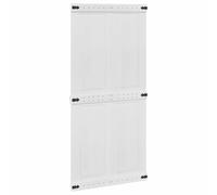 Barn Door Sliding Door Honey Brown Solid Pine 100 x 210cm ed Indoor SpaceSaving