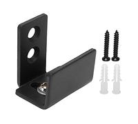 Barn Door Floor Guide Kit Heavy Duty Carbon Steel Slotted Sliding Door Bottom Guide Hardware Fittings for Barn Doors and Sliding Doors