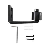 Barn Door Floor Guide - Wall Mounted Low Noise Single Wheel Castor - Roller for Sliding Barn Door - For Indoor Kitchen Bedroom Living Room Garage Bathroom Storage Room