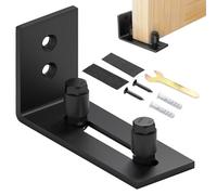 Barn Door Guide, Barn Door Guides for the Base, Rollers for Barn Doors - Bottom Guide for Sliding Door, Stall Door Stop for Stall