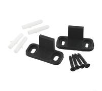 Barn Door Guides, 2 Pack Adjustable Floor Guide Roller, T-Shape Silent for STABILIZER for Sliding Doors, Space Saving Bottom Mount Hardware for Home Improvement
