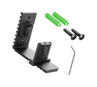 Barn Door Guides Floor Guide for Sliding Barns Door Black Wall Guides with Screws Easy Installation Sliding Wheel Stoppers