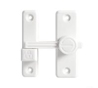 Barn Door Hardware Flip Latch Engineered for 90 Degree Locking Orientation on Sliding For Cabinet Bathroom Garden Door Frames