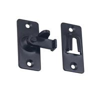Barn Door Latch - Stainless Steel Door Latch | 90 Degree Door Lock, Portable Barn Door Latch | Bathroom Door Lock Lock | Sliding Door Latch Barn Door Lock for Drawers, Pet Flaps, K