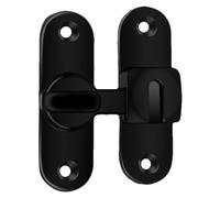 Barn Door Lock - 90 & 180 Degree Adjustable Security Latch, Sturdy Metal Construction, Smooth Locking Mechanism, Stable Wall Mounted | Use of Sliding Doors for the Lock