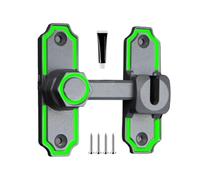 Barn Door Lock & - Rustic Metal Sliding Latch, Reinforced Catch Mechanism, Rustproof Security Latch, Easy to Install Locking Solution | Perfect for Sheds, Farmers