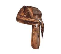 Barn Door Print Helmet Cap Quick Dry Cycling Skull Wrap Breathable Polyester Adjustable Adult Summer Beanie