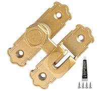 Barn Door Privacy Latch - Punch Free Locking Mechanism, Durable Security Bolt Catch, Strong Metal Slide Hardware, Easy Install Door Fastener | Safety Guard Accessory For Dorm Apartment School Backyard