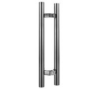 Barn Door Pull Handle, Stainless Steel Sliding Door Hardware Set, Industrial Pull and Push Handle for Gates, Garages, Sheds, Multi-Purpose