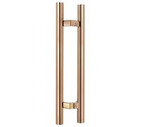 Barn Door Pull Handle, Stainless Steel Sliding Door Hardware Set, Industrial Pull and Push Handle for Gates, Garages, Sheds, Multi-Purpose