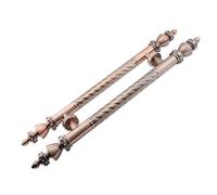 Barn Door Pull Sliding Glass Door Handle Antique Brass Pipe il Commercial H-Shape/Ladder Stainless Steel Double Sided Mounting for Home Office1pcs-800mm