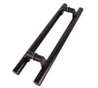 Barn Door Sliding Door Handle Black Front Entry Door Handle, 31.4n /39.3in/47.2in/55.1in /59in Length Push Pull Gate Handles, Easy to Install (Size : 100cm/39.3in)