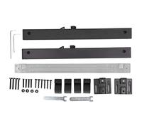 Barn Door Soft Close Mechanism, 2 Pcs Barn Door Soft Close Mechanism Spring Buffer Damper 120-240lbs Sliding Barn Door Hardware Kit for Single Door Weight