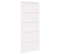 Barn Door Solid Pine Wood Indoor Living Room Wooden Rectangular Modern vidaXL