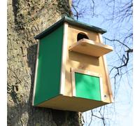 Barn Owl Box FSC certified timber and recycled agricultural plastic, HAND MADE TO ORDER PLEASE NOTE LEAD TIME 4-6 WEEKS