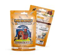 Barn Owl Pellet (Jumbo 2 Inches and Larger) 1 Pack Kit for Science Teachers and Students Includes Tools & Chart