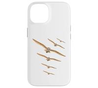 Barn Owl Tyto Alba Bird Of Prey Flying at Night Case for iPhone 14
