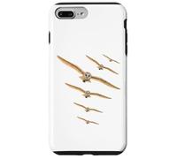 Barn Owl Tyto Alba Bird Of Prey Flying at Night Case for iPhone 7 Plus/8 Plus