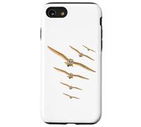 Barn Owl Tyto Alba Bird Of Prey Flying at Night Case for iPhone SE (2020) / 7/8