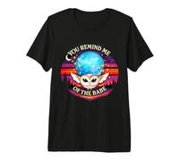 Barn Owl, You Remind Me of the Babe, Retro Style Premium T-Shirt