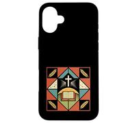 Barn Quilts Quilting Sewing Quilter Bible Jesus Christianity Case for iPhone 16 Plus