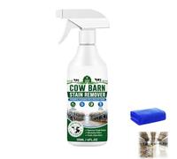 Barn Stain Remover Spray, Cow Barn Stain Remover, Removes Stubborn Stains And Freshens The Air, Heavy-Duty, Stain Removal, Multi-Surface Cleaning Spray For Barns, Stables, And Farm Equipment，1PC