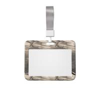 Barn Swallow in Graphite ID Badge Holder with Lanyard ID Card Holders Waterproof Plastic Name Card Case Sliding ID Protector Pouch Name Tag Holders for Office Work Business