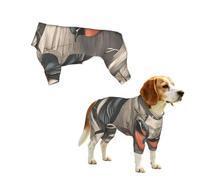 Barn Swallow in Graphite Sun Protection Dog Shirt Soft Stretchy Dog T-Shirts