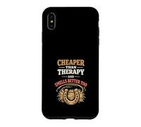 Barn Therapy Horses Are My Therapy Emotional Horse Escape Case for iPhone XS Max