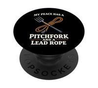 Barn Therapy Horses Are My Therapy Emotional Horse Escape PopSockets Adhesive PopGrip