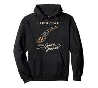 Barn Therapy Horses Are My Therapy Emotional Horse Escape Pullover Hoodie