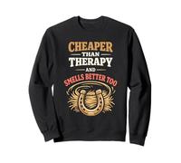 Barn Therapy Horses Are My Therapy Emotional Horse Escape Sweatshirt