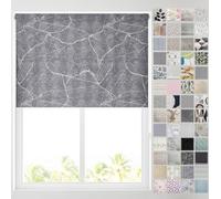 Barnes Blinds - Blackout Pattern Roller Blinds for Windows, Custom Cut to Size - Thermal Fabric Durable Fittings Easy Fit (NYC City Maps 183cm)