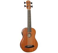 Barnes & Mullins BMUKB1 Bass Ukulele, Mahogany