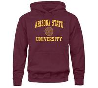 Barnesmith Arizona State University Sun Devils Hooded Sweatshirt, Heritage, Maroon, Medium