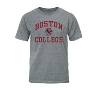 Barnesmith Spirit Logo Unisex Short-Sleeve T-Shirt, Charcoal Grey, Boston College Eagles - Charcoal Grey, S