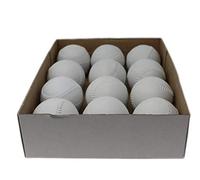 A-122 rubber foam baseball ball for pitching machine, size 9", white, 1 dozen