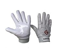 BARNETT FKG-03 High level Linebacker football gloves, LB, RB, TE, WHITE (2XL)