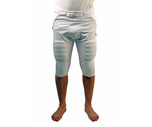 BARNETT FPS-01 Pants with Built-in Protection, 7 Pads, for American Football (L) White
