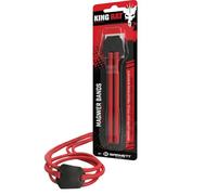 BARNETT King Rat Slingshots Magnum Power Band Rubber Elastic Slingshot Replacement Band Featuring Leather Pouch